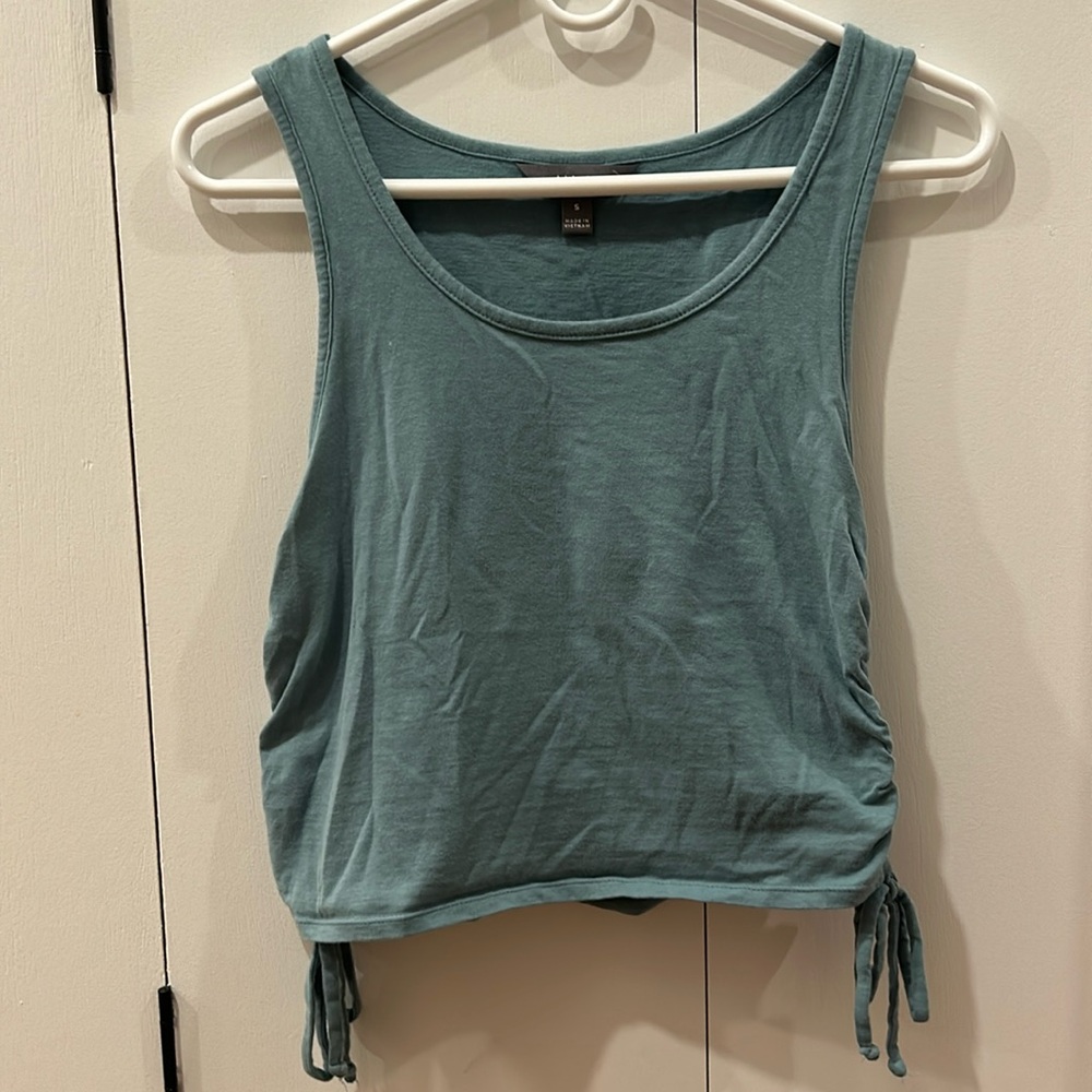 Cobble Lane Tank Top with Ties on Sides